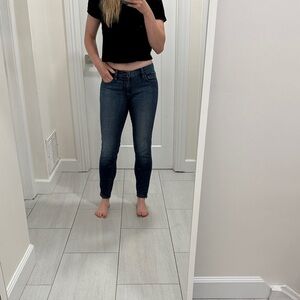 LOFT Dark Blue Skinny Jeans